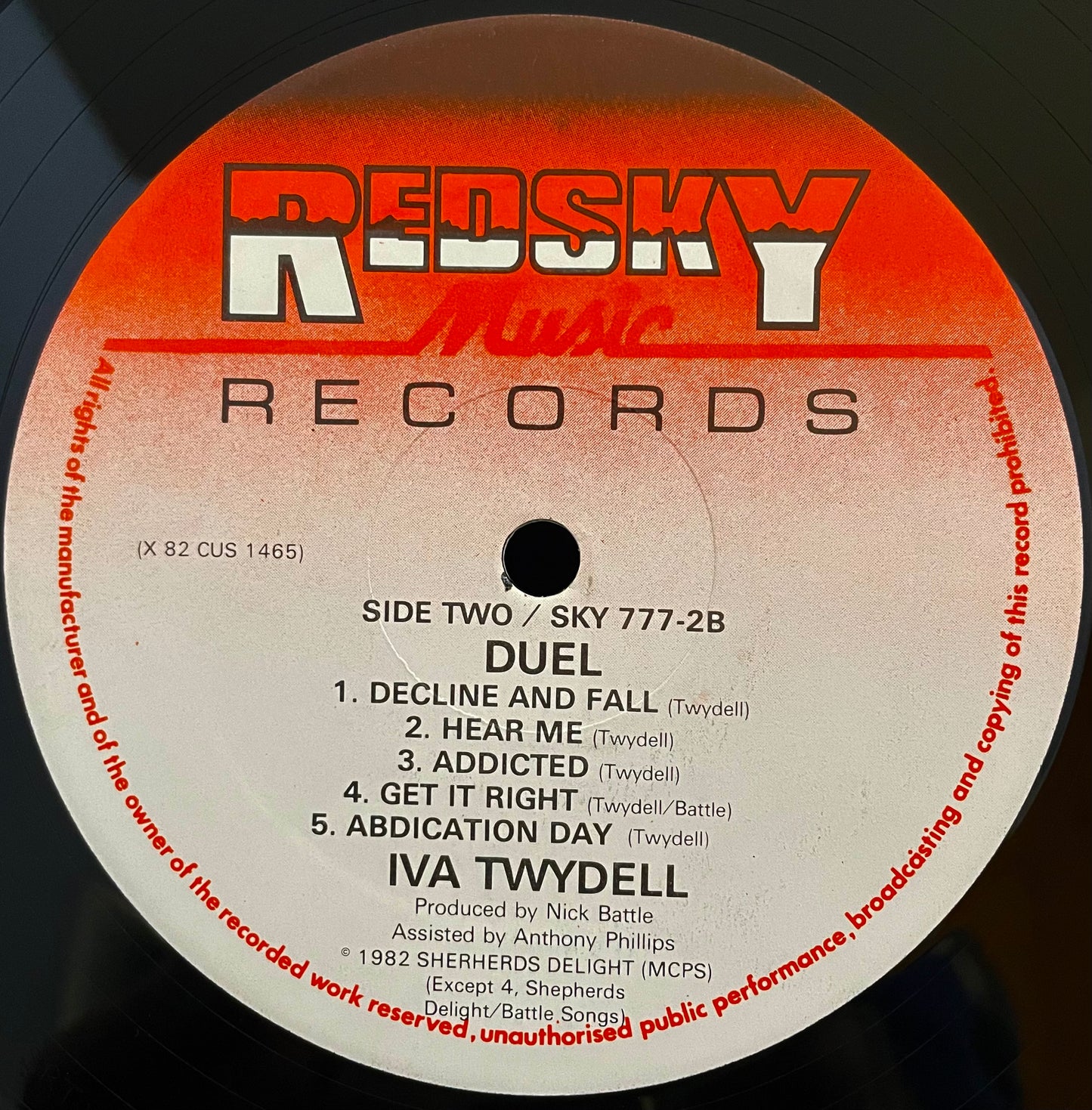 Iva Twydell – Duel – USED Vinyl LP