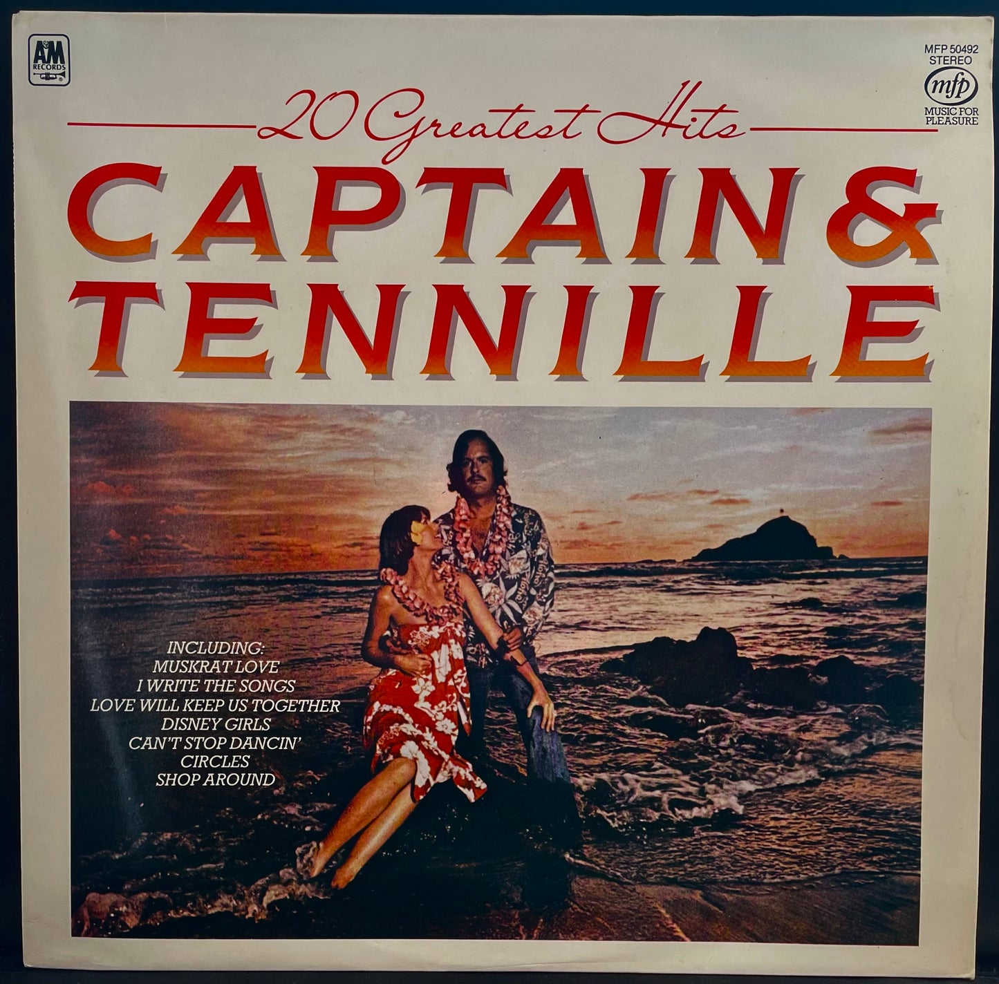 Captain & Tennille – 20 Greatest Hits ‎ - USED Vinyl LP