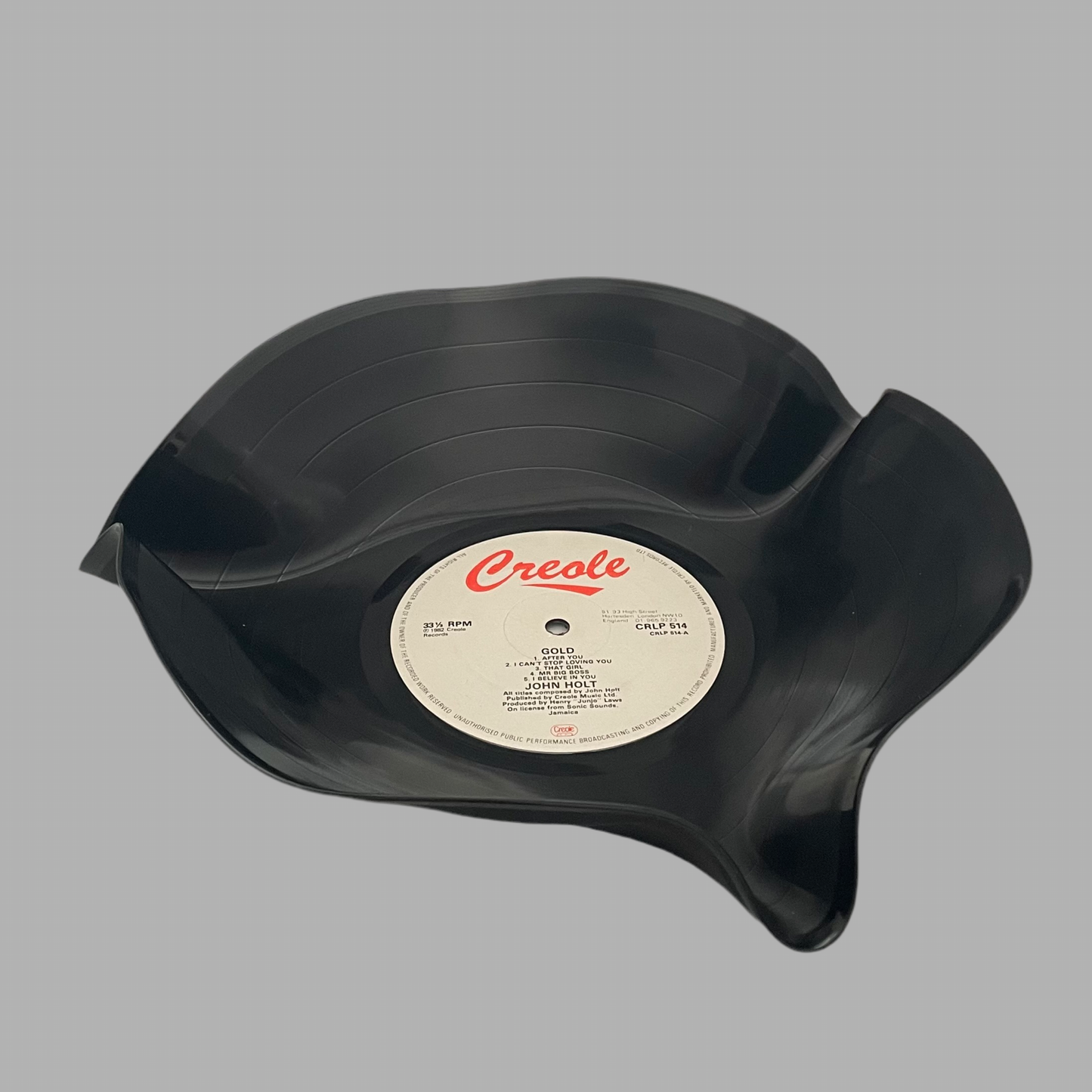 The 'Creole’ 12" Vinyl Record Bowl