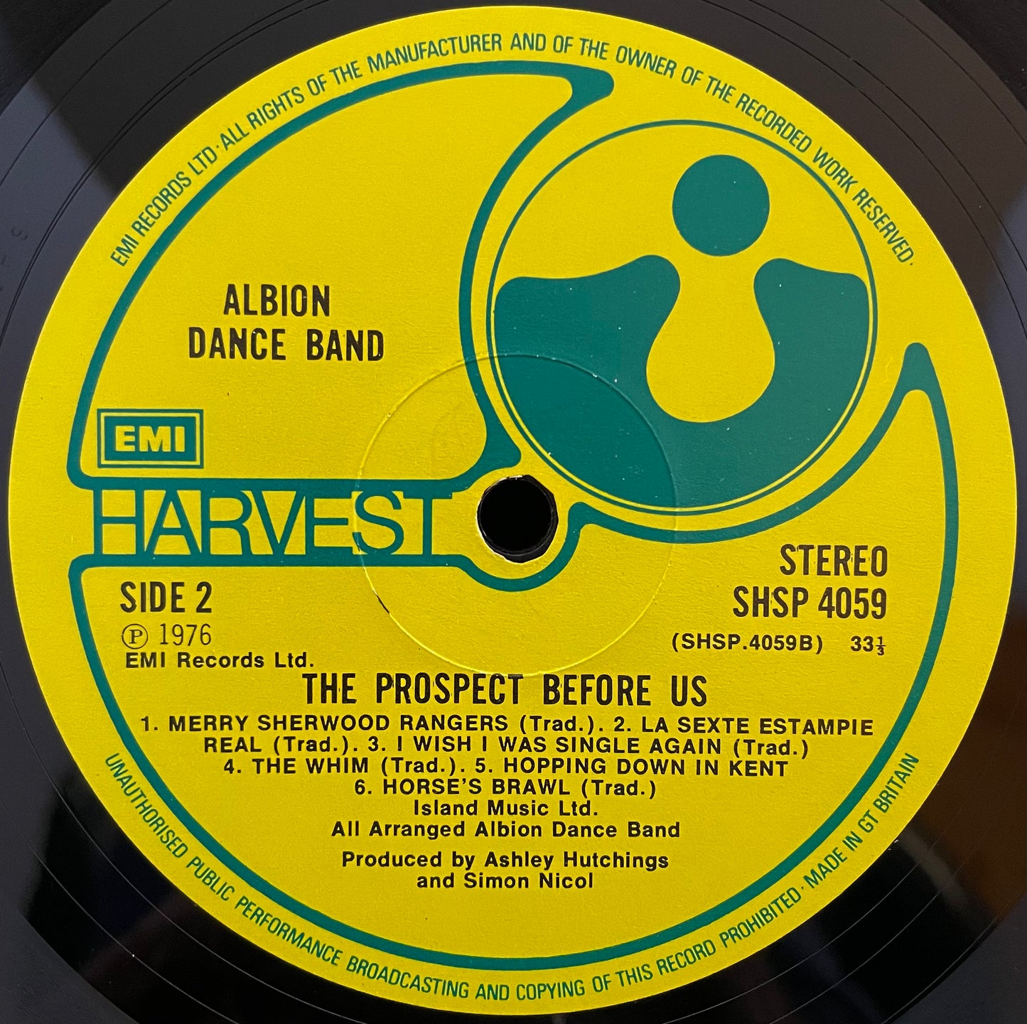 The Albion Dance Band – The Prospect Before Us –USED Vinyl LP