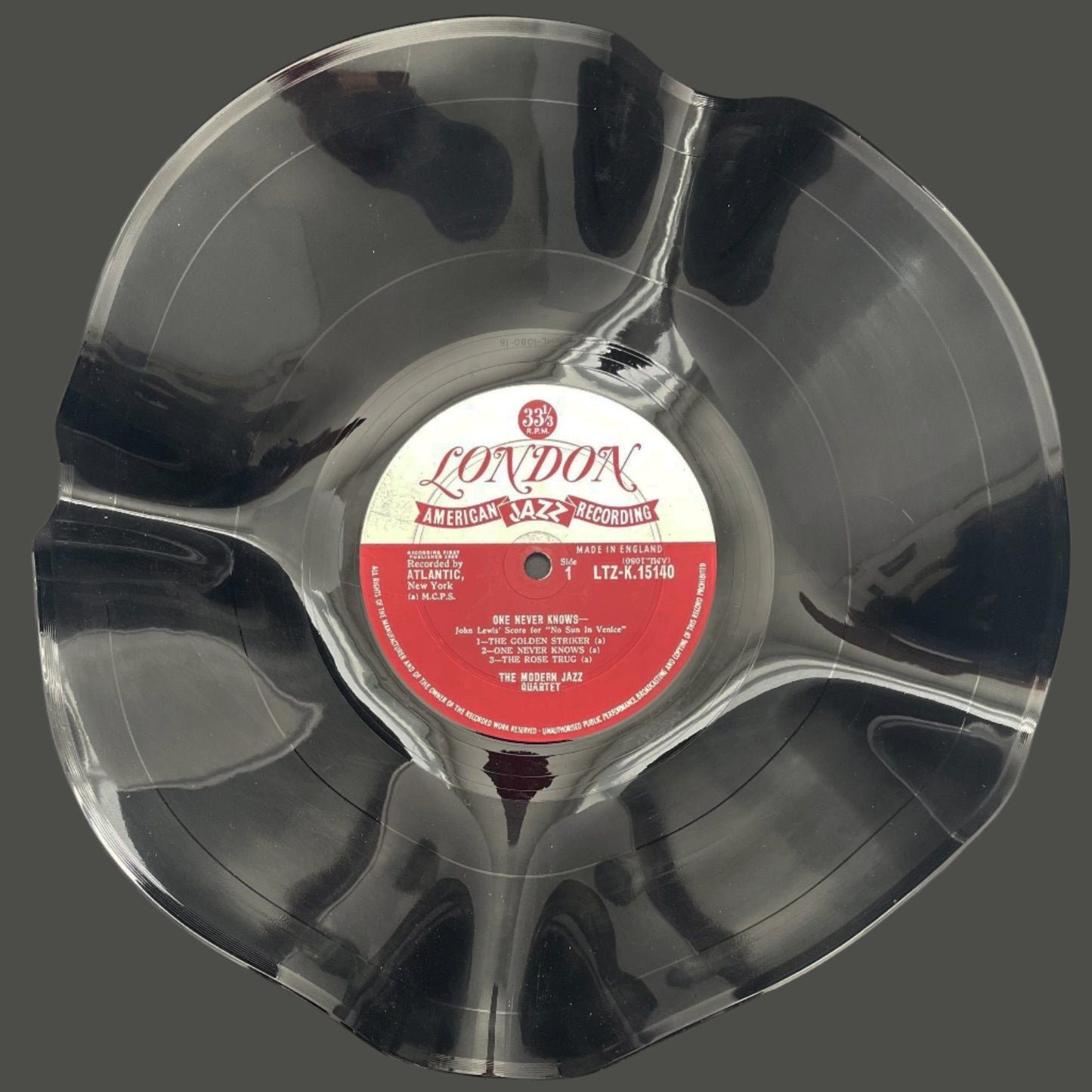 The 'London Jazz’ 12" Vinyl Record Bowl