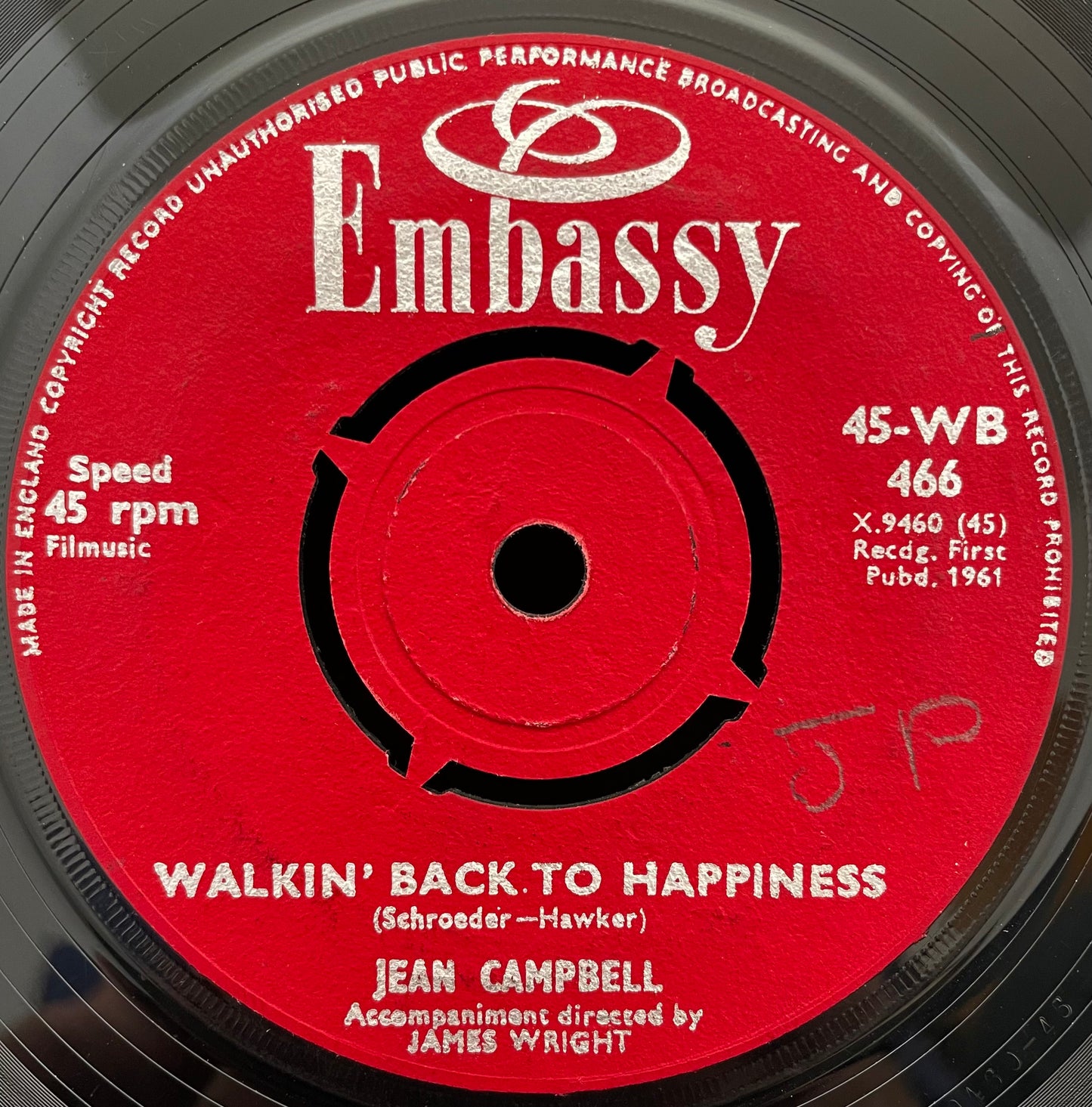 Don Duke / Jean Campbell – Get Lost / Walkin' Back To Happiness – USED Vinyl 7" Single