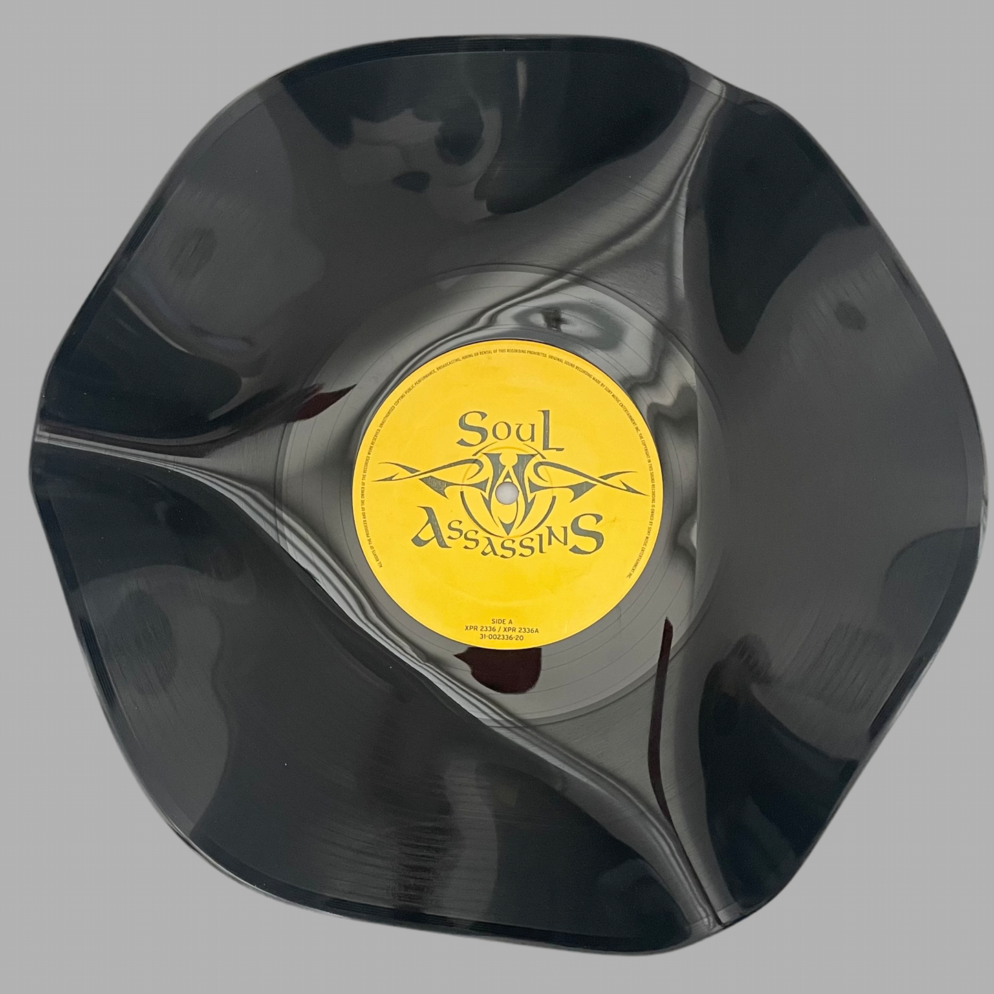 The 'Soul Assasins’ 12" Vinyl Record Bowl