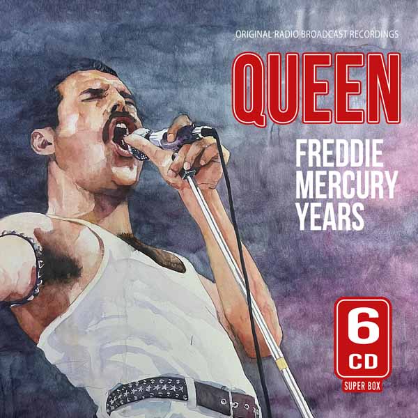 PRESALE - QUEEN - FREDDIE MERCURY YEARS - 6CD Compact Disc