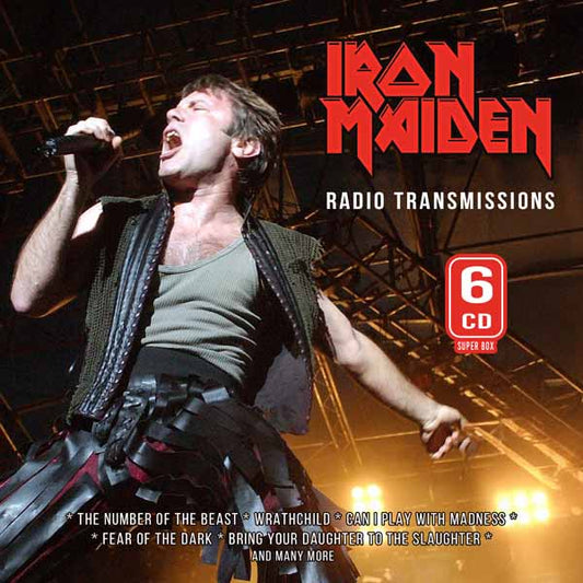 PRESALE - IRON MAIDEN - RADIO TRANSMISSIONS - 6CD Compact Disc