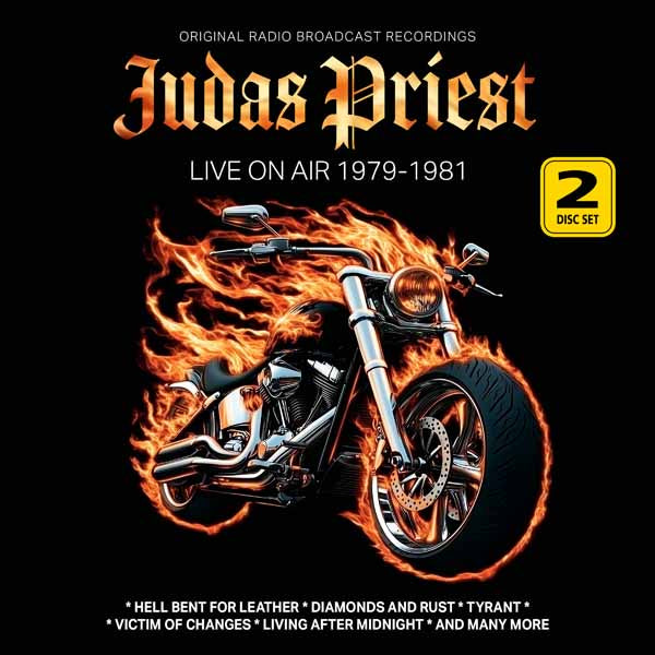 PRESALE - JUDAS PRIEST - LIVE ON AIR 1979-1981 - 2CD Compact Disc