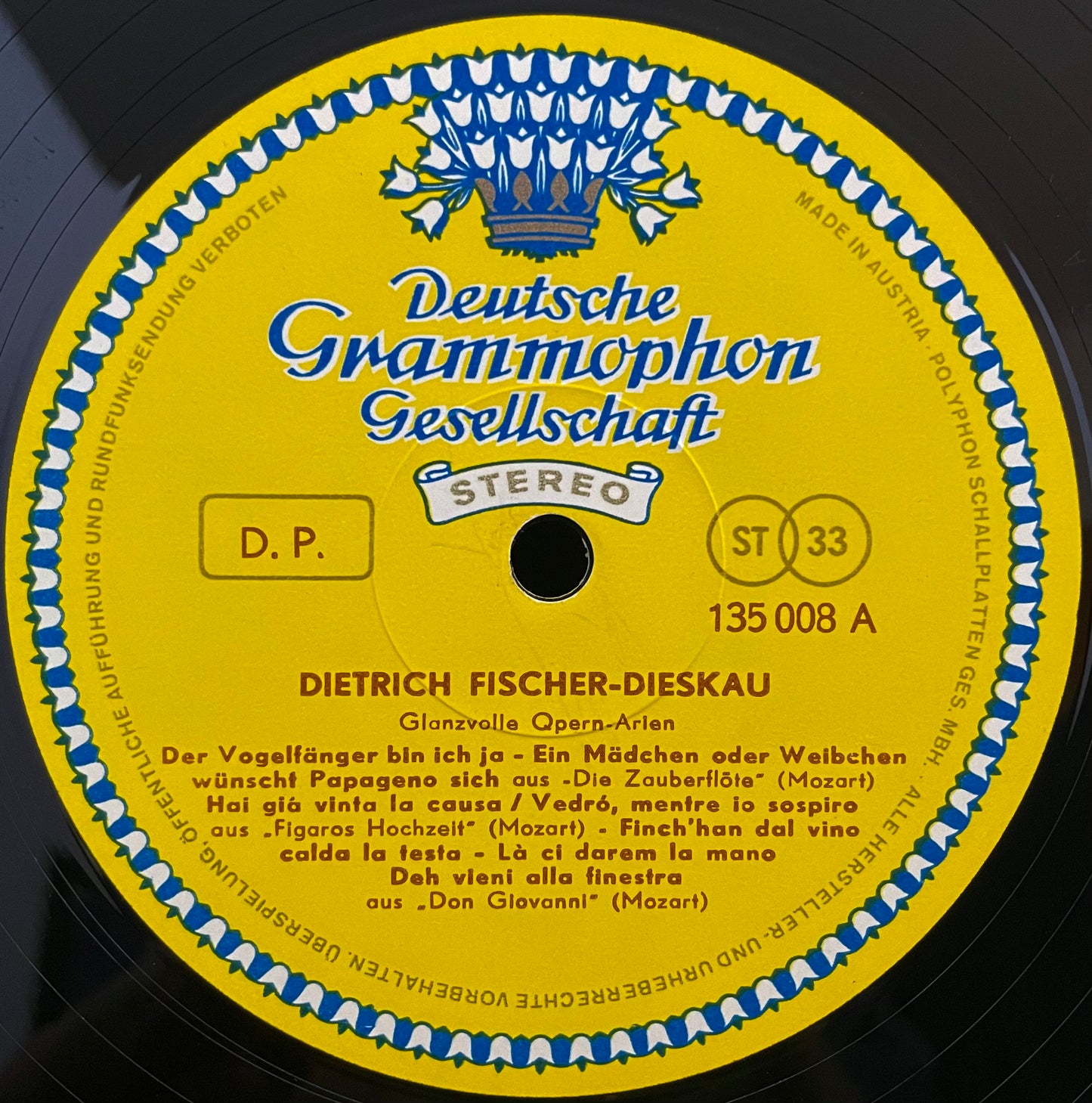 Dietrich Fischer-Dieskau – Famous Opera Arias – USED Vinyl LP