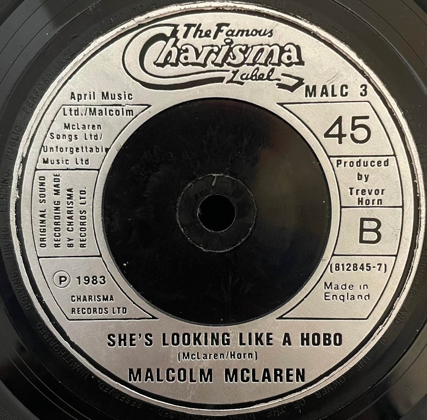 Malcolm McLaren – Double Dutch – USED Vinyl 7" Single