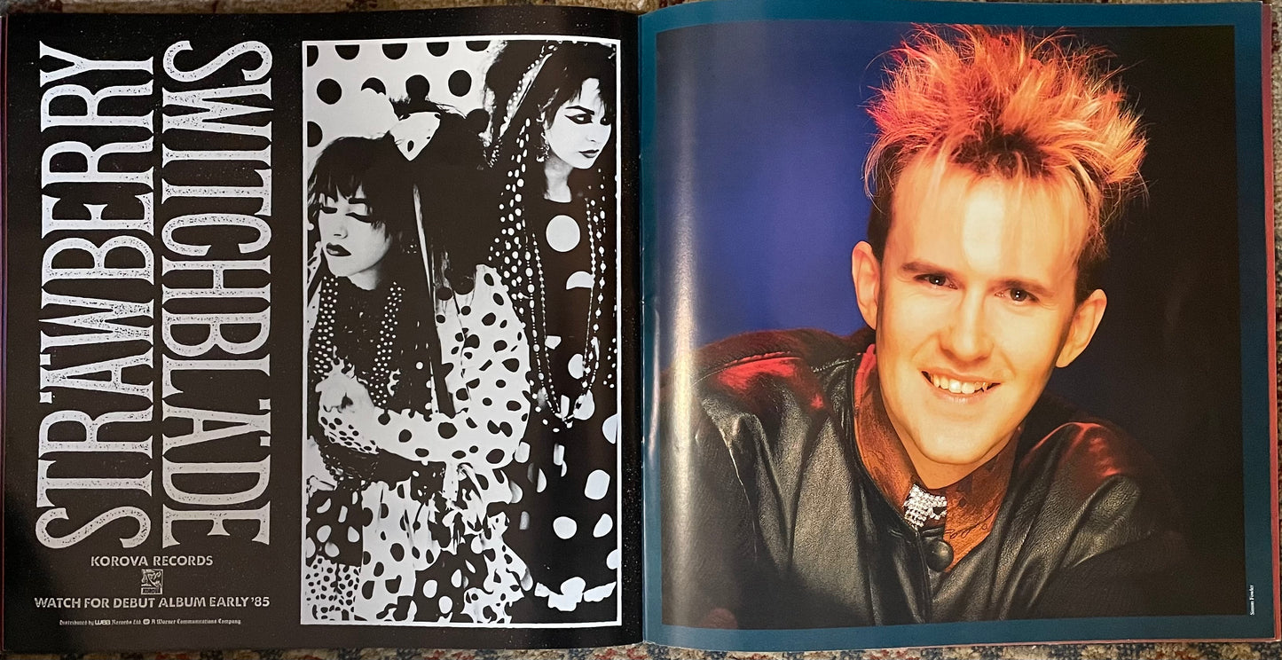 Howard Jones Christmas 1984 Tour Programme