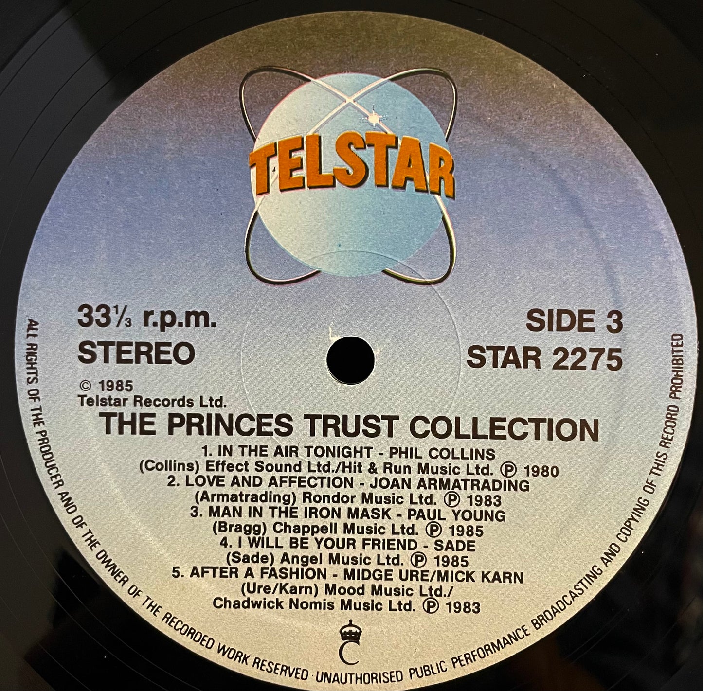 Various – The Prince's Trust Collection – USED Vinyl 2LP