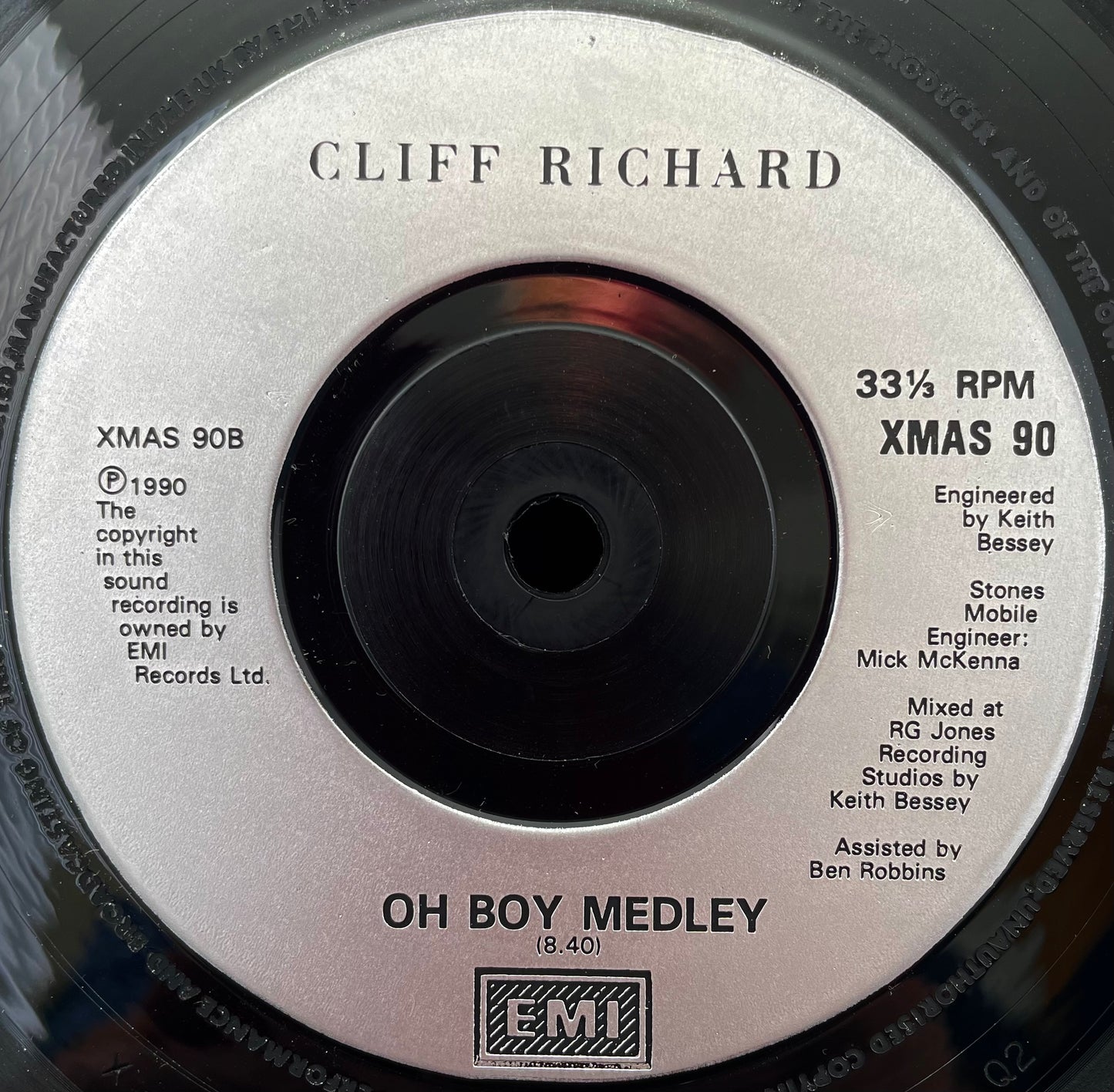 Cliff Richard – Saviour's Day – USED Vinyl 7" Single