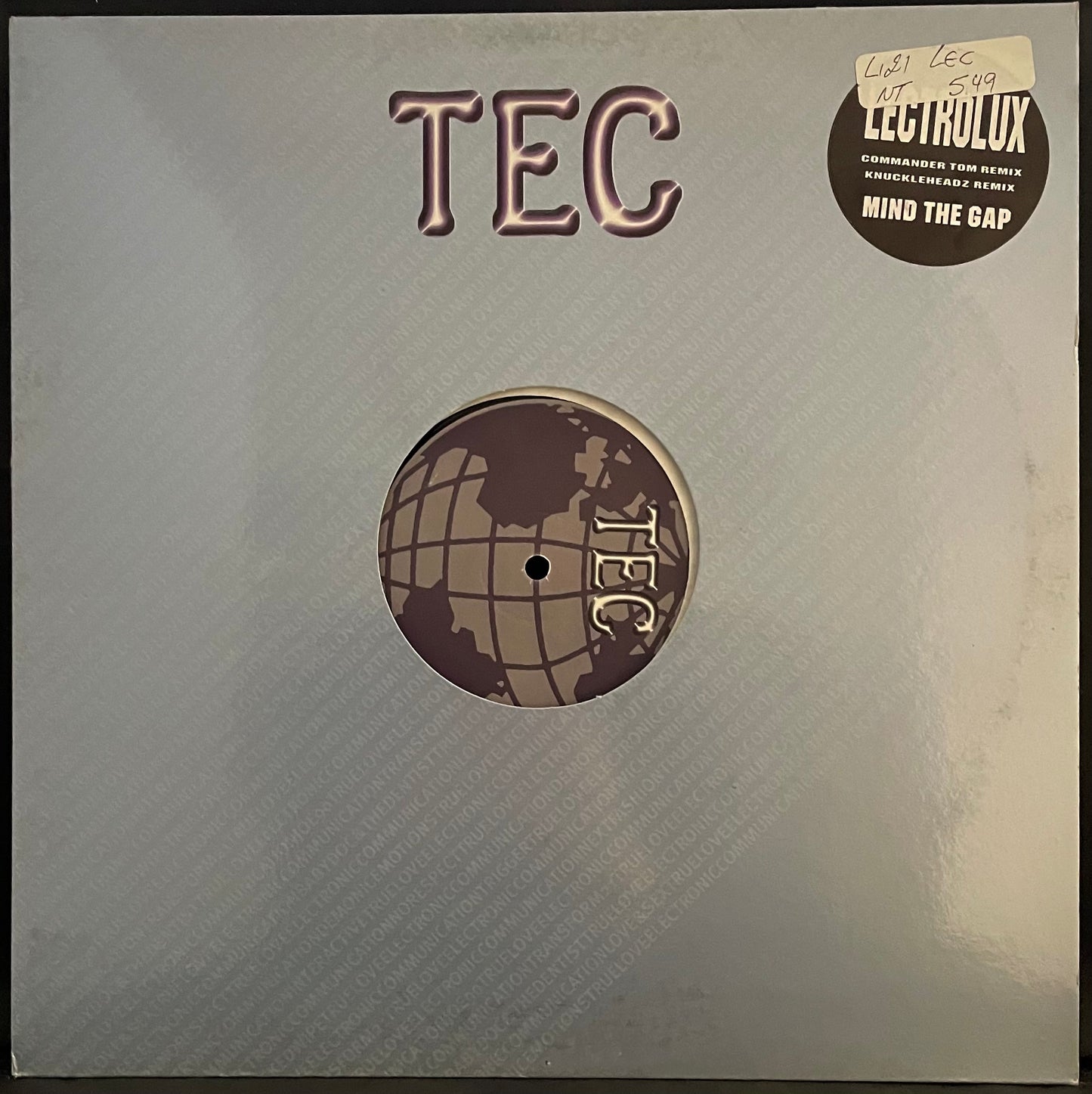 Lectrolux – Mind The Gap – USED Vinyl 12" Single