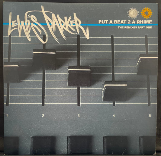 Lewis Parker – Put A Beat 2 A Rhime - USED Vinyl 2LP - PROMO