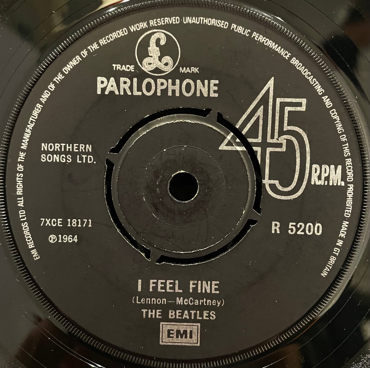 The Beatles – I Feel Fine c/w She's A Woman – USED Vinyl 7" Single