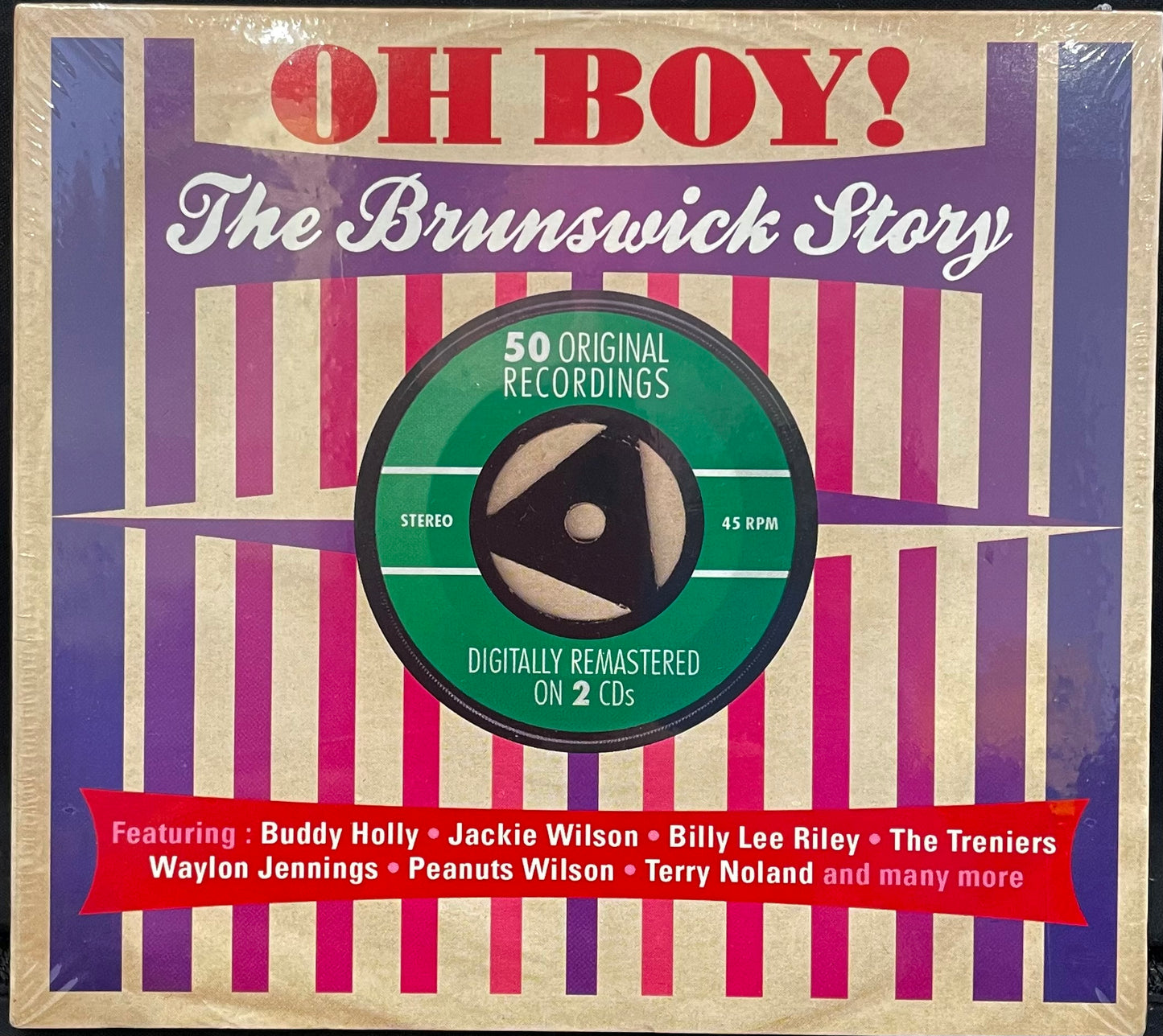 Various – Oh Boy! The Brunswick Story – USED 2CD Compact Disc