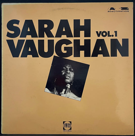 Sarah Vaughan – Sarah Vaughan Vol. 1 – USED Vinyl LP