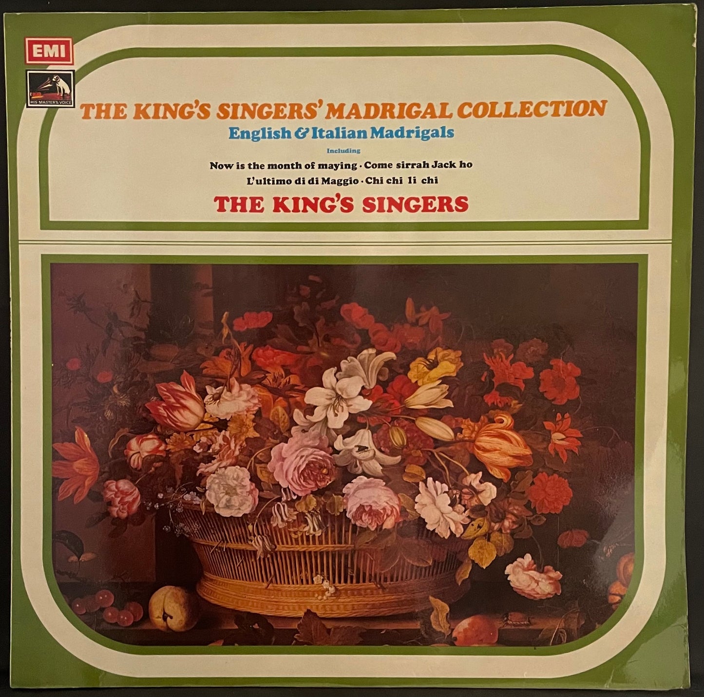 The King's Singers – Madrigal Collection (English & Italian Madrigals) – USED Vinyl LP