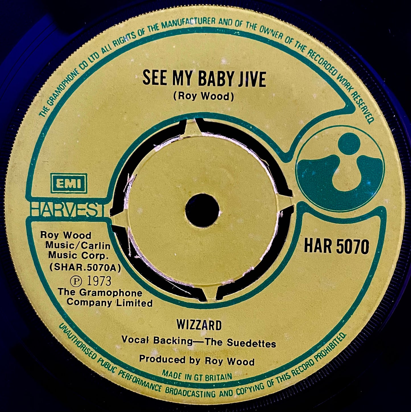 Wizzard – See My Baby Jive – USED Vinyl 7" Single