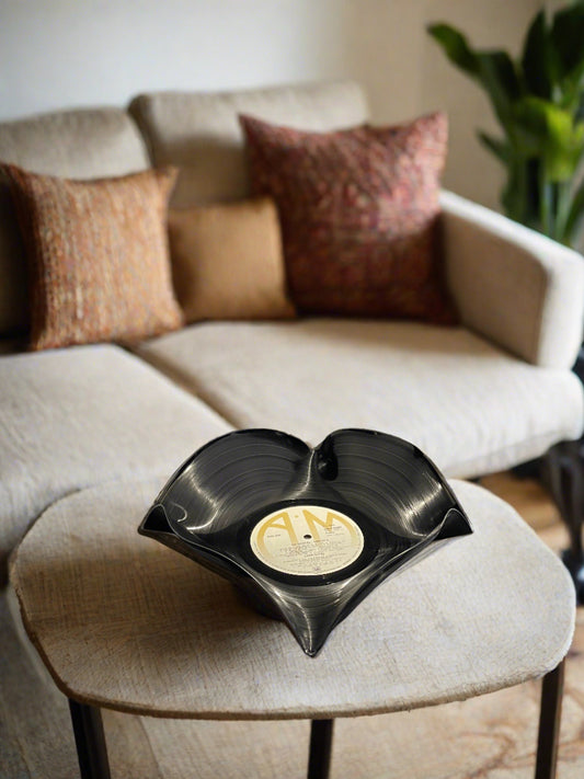 The 'AM’ 12" Vinyl Record Bowl