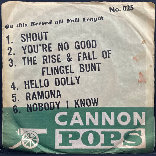 Various – Cannon Pops 025 – USED Vinyl 7" EP