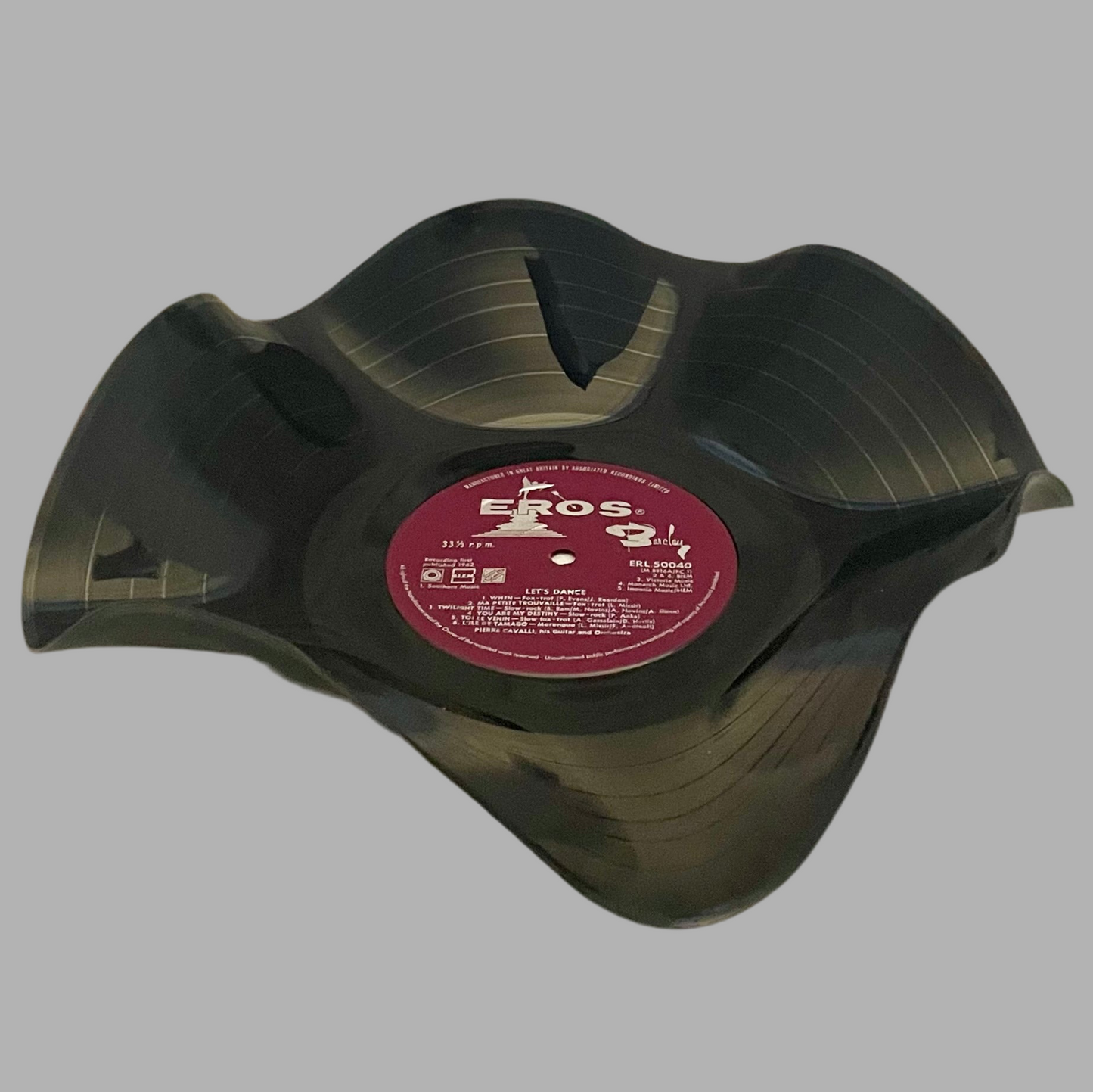 The 'Eros’ Vinyl Record Bowl