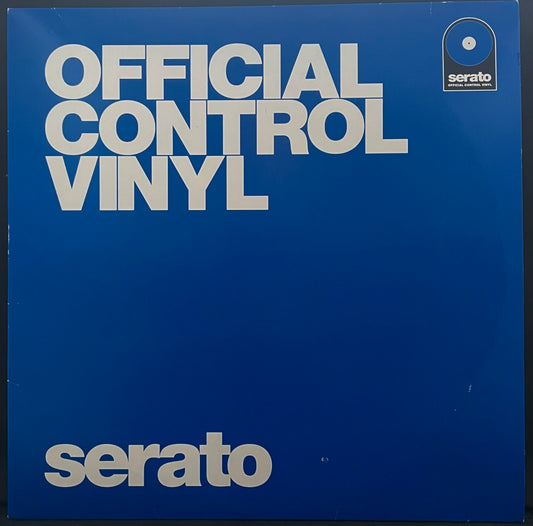 No Artist – Official Serato Control Vinyl – USED Vinyl 2LP BLUE Limited Edition