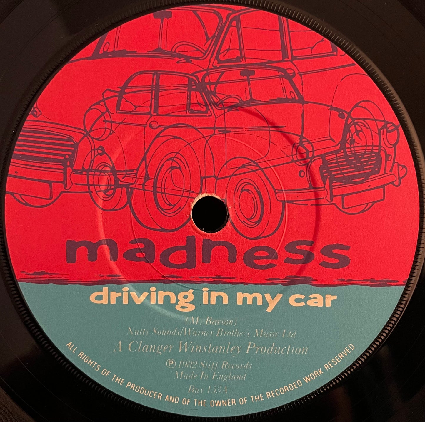 Madness – Driving In My Car – USED Vinyl 7" Single