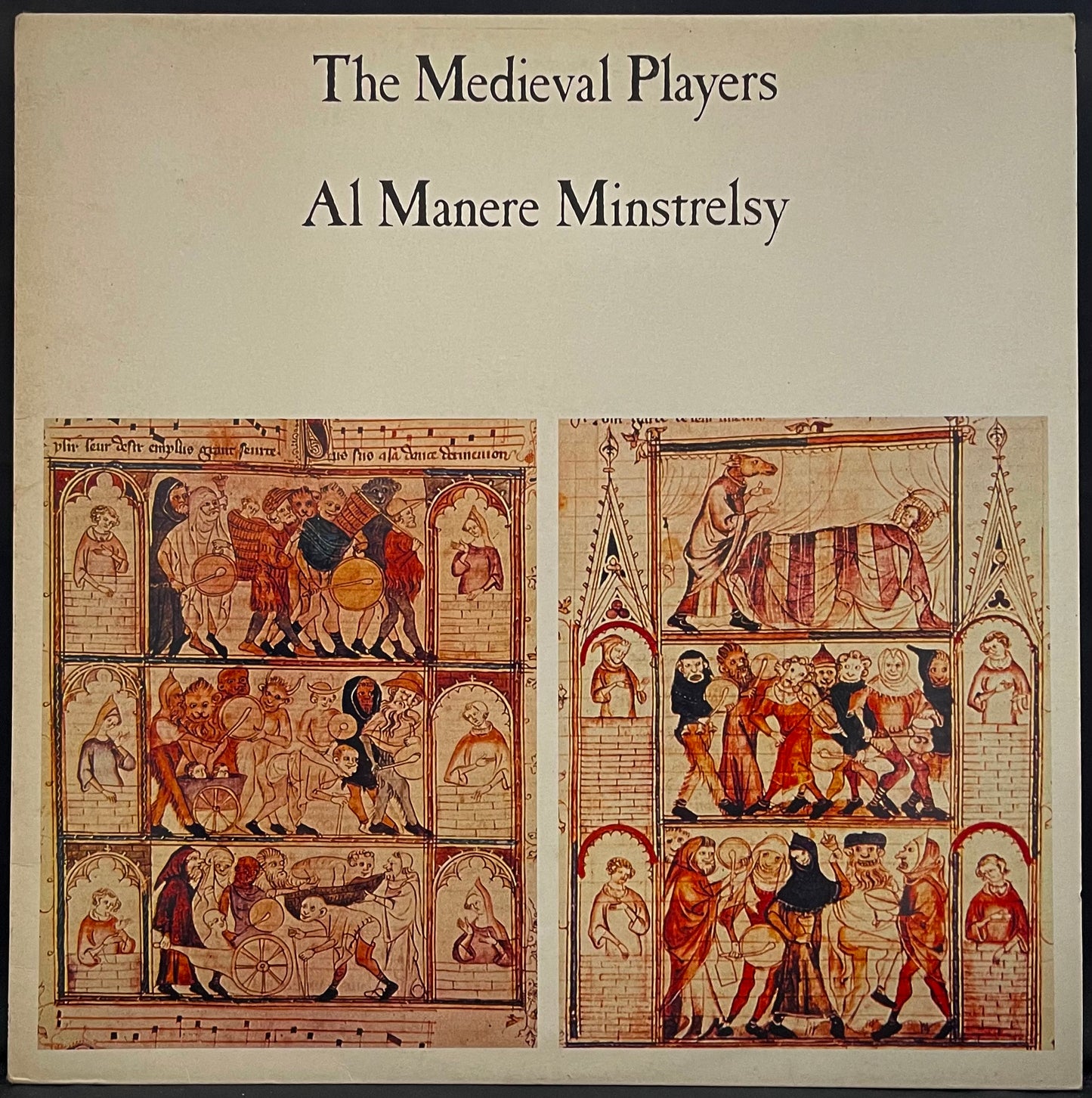 The Medieval Players – Al Manere Minstrelsy –USED Vinyl LP