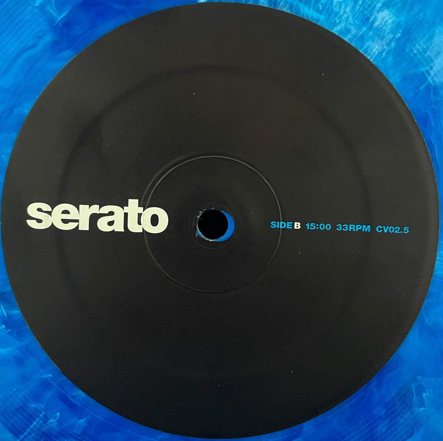 No Artist – Official Serato Control Vinyl – USED Vinyl 2LP BLUE Limited Edition