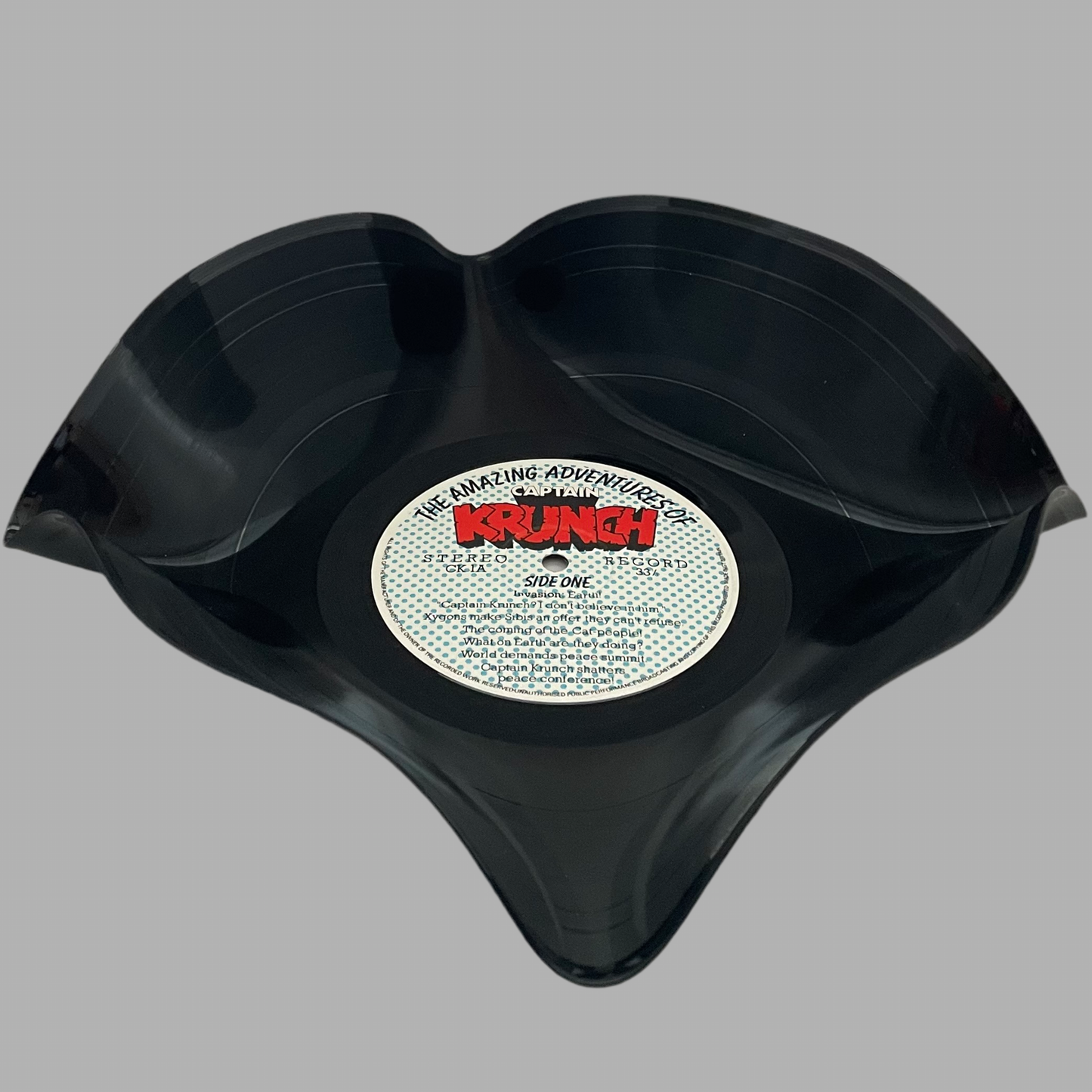 The 'Krunch' 12" Vinyl Record Bowl