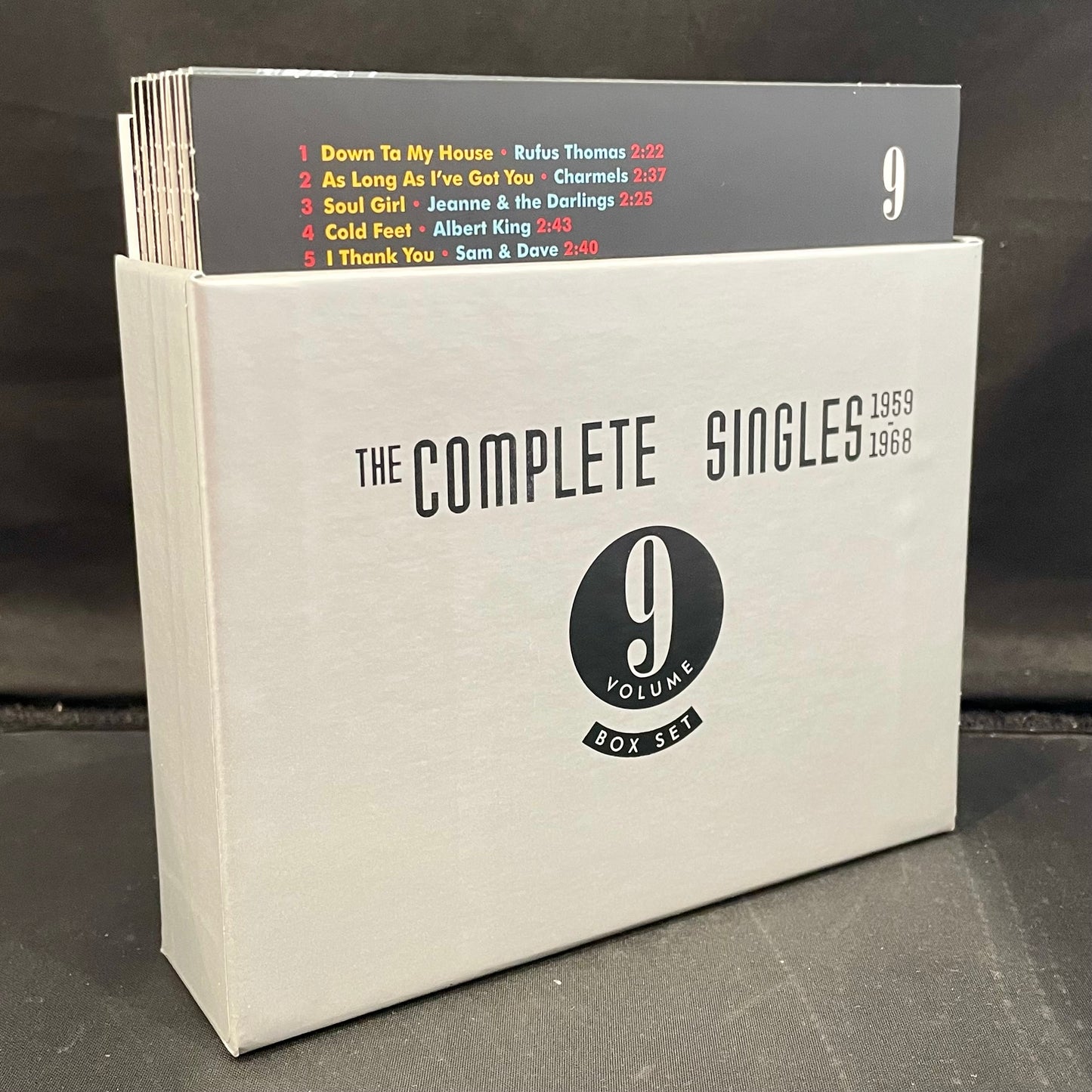 Various – The Complete Stax-Volt Singles 1959-1968 – USED 9CD Compact Disc Box