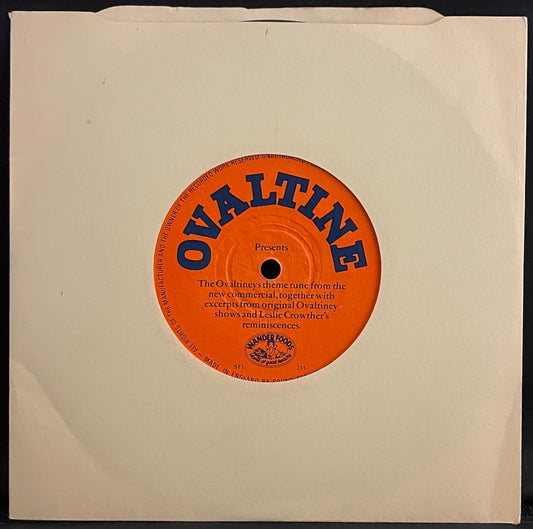 Ovaltineys – Ovaltine Presents... – USED Vinyl 7" Single 1 Sided Promo