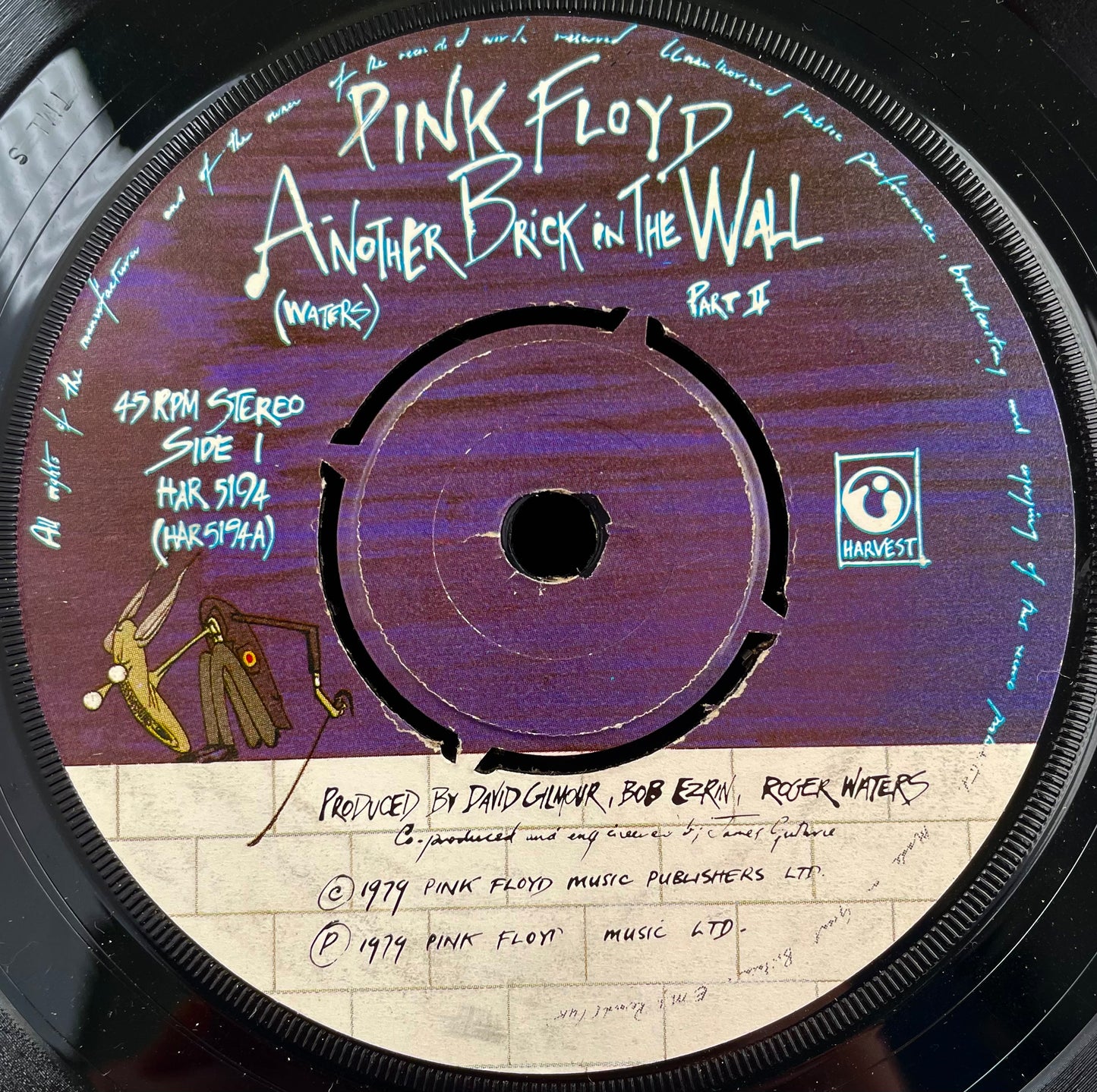 Pink Floyd – Another Brick In The Wall (Part II) – USED Vinyl 7" Single