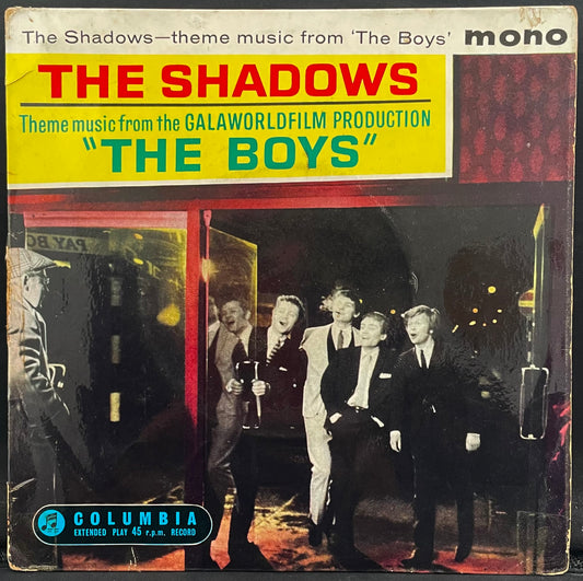 The Shadows – Theme Music From "The Boys" – USED Vinyl 7" EP - MONO