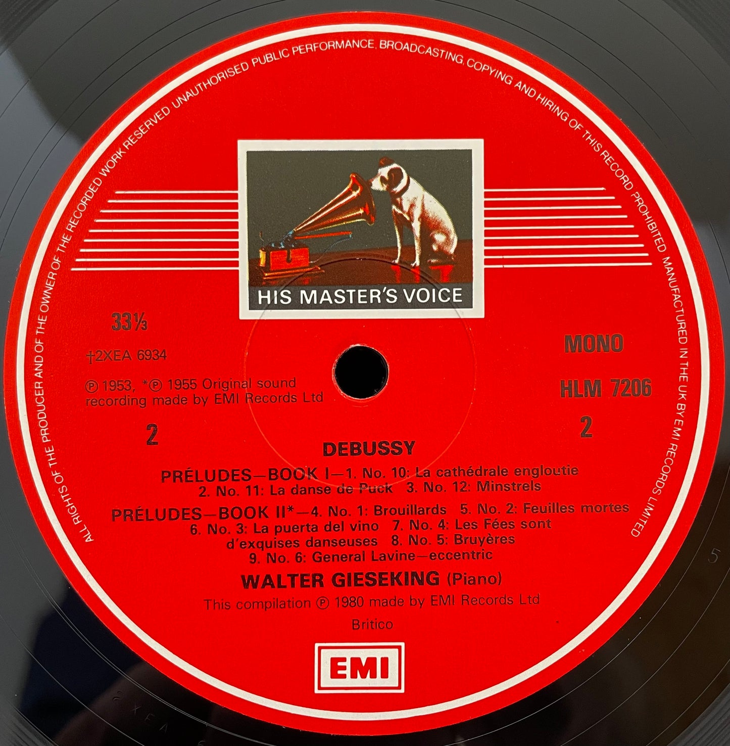 Debussy, Walter Gieseking – Préludes, Estampes, Images – USED Vinyl 2LP MONO