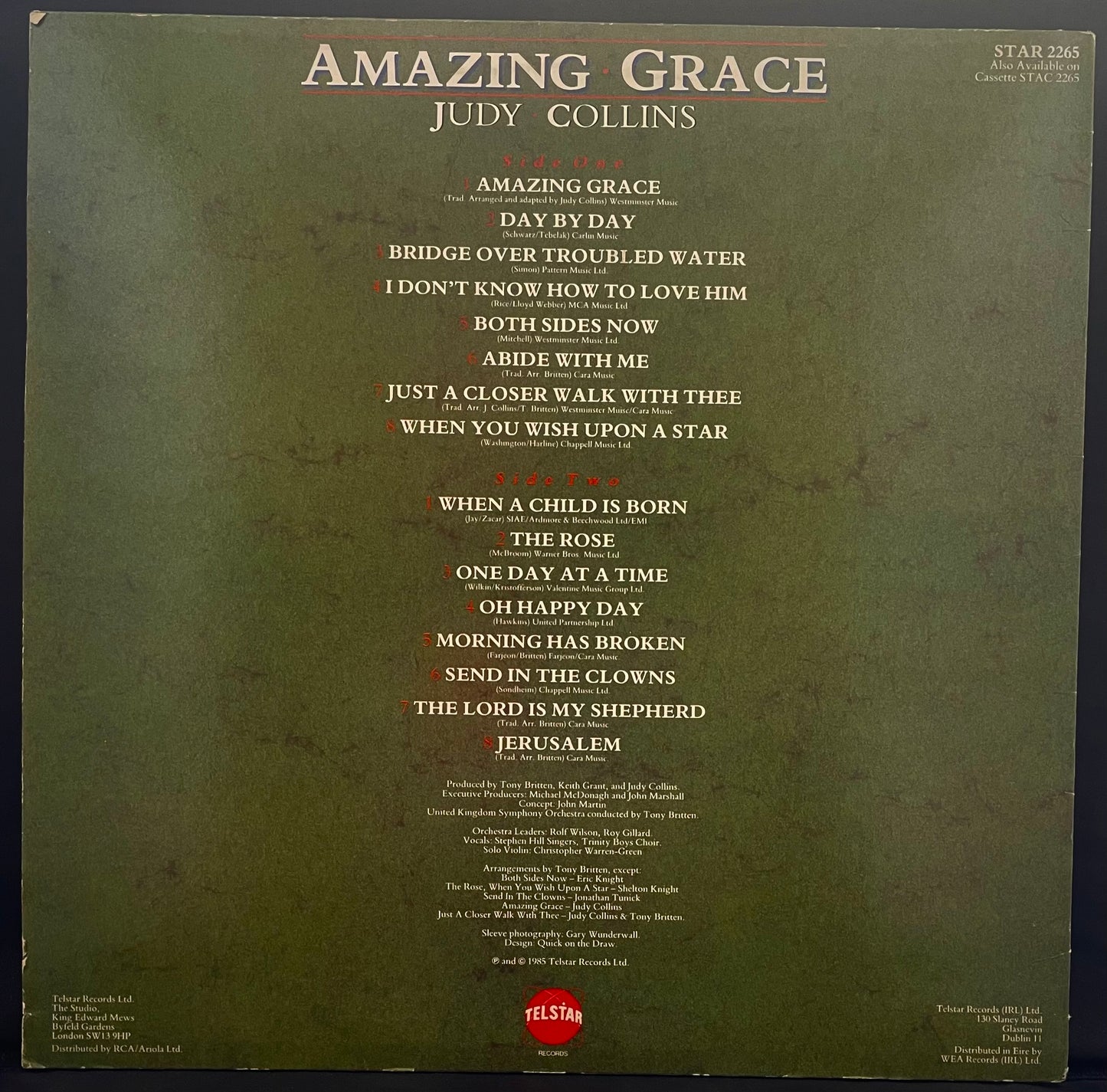 Judy Collins – Amazing Grace - USED Vinyl LP