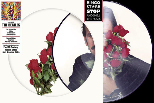 RINGO STARR - STOP & SMELL THE ROSES -Vinyl 12" Picture Disc