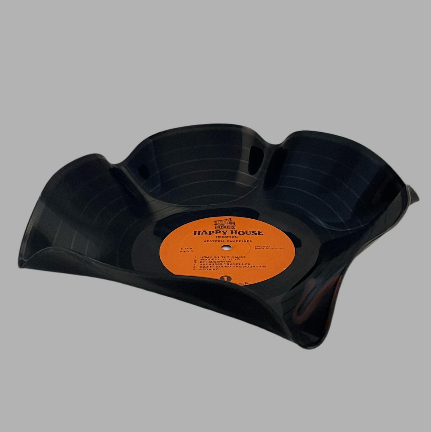 The 'Happy House’ Vinyl Record Bowl