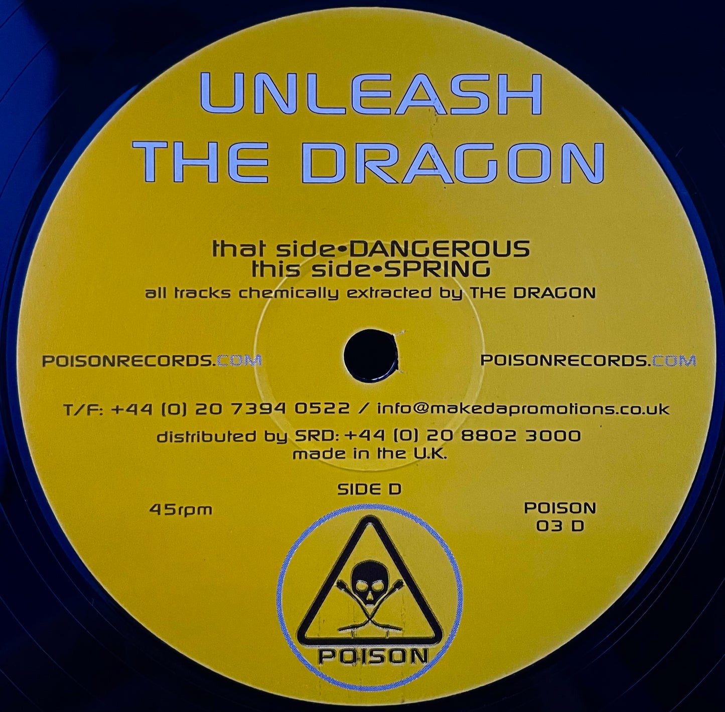 The Dragon – Unleash The Dragon – USED Vinyl 2x12" Single