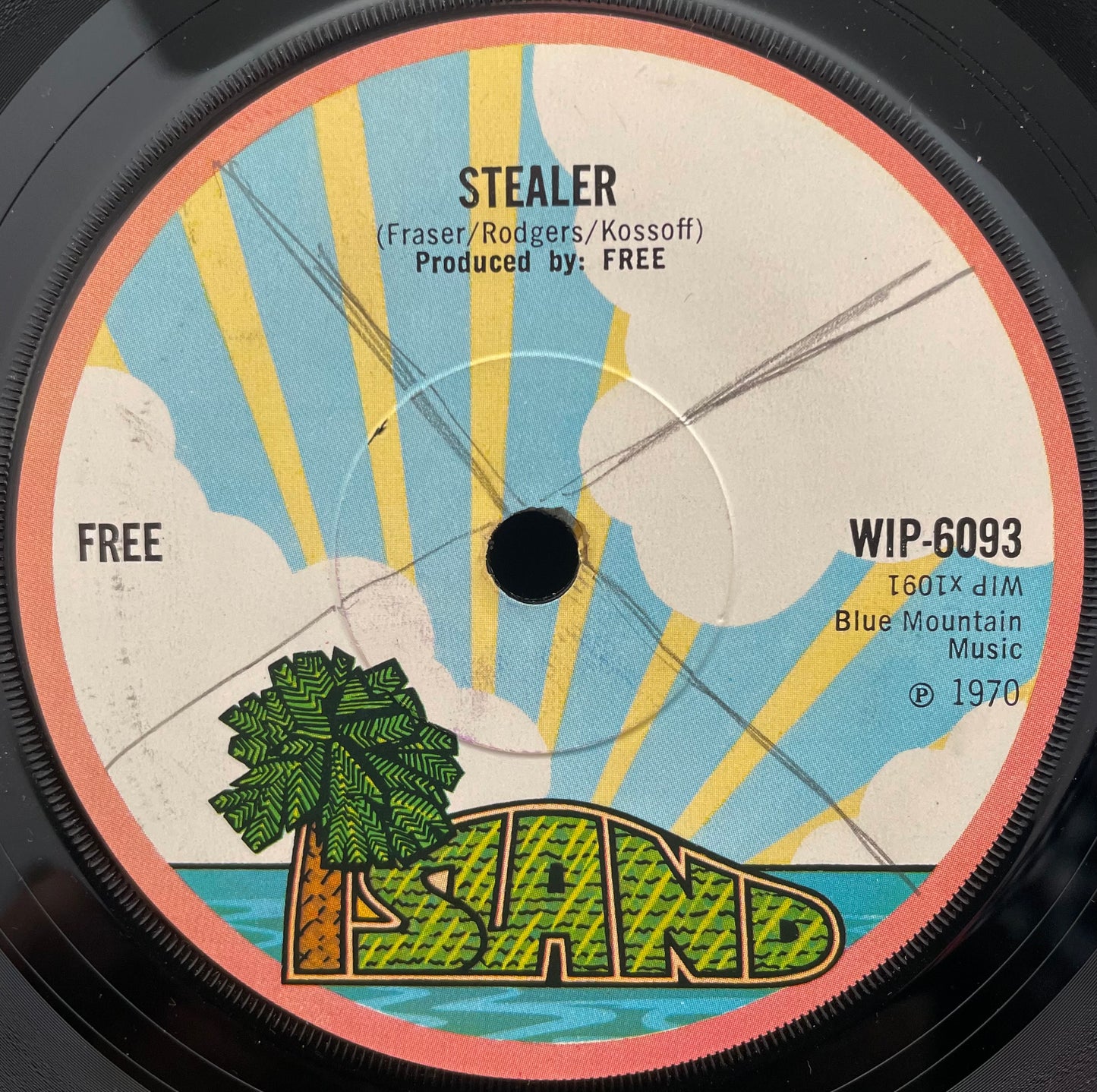 Free – Stealer – USED Vinyl 7" Single