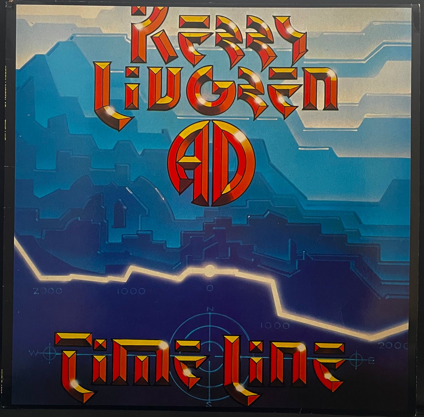 Kerry Livgren AD – Time Line – USED Vinyl LP