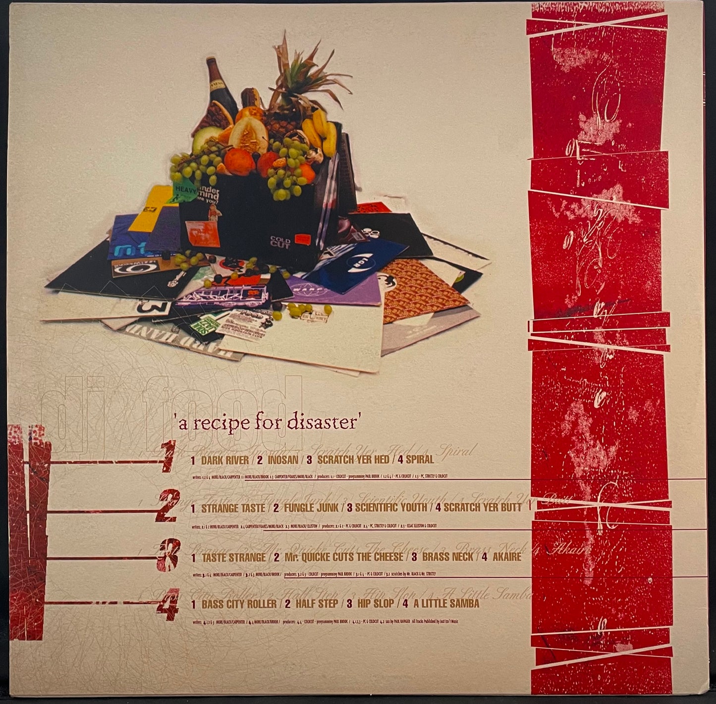 DJ Food – A Recipe For Disaster – USED Vinyl 2LP