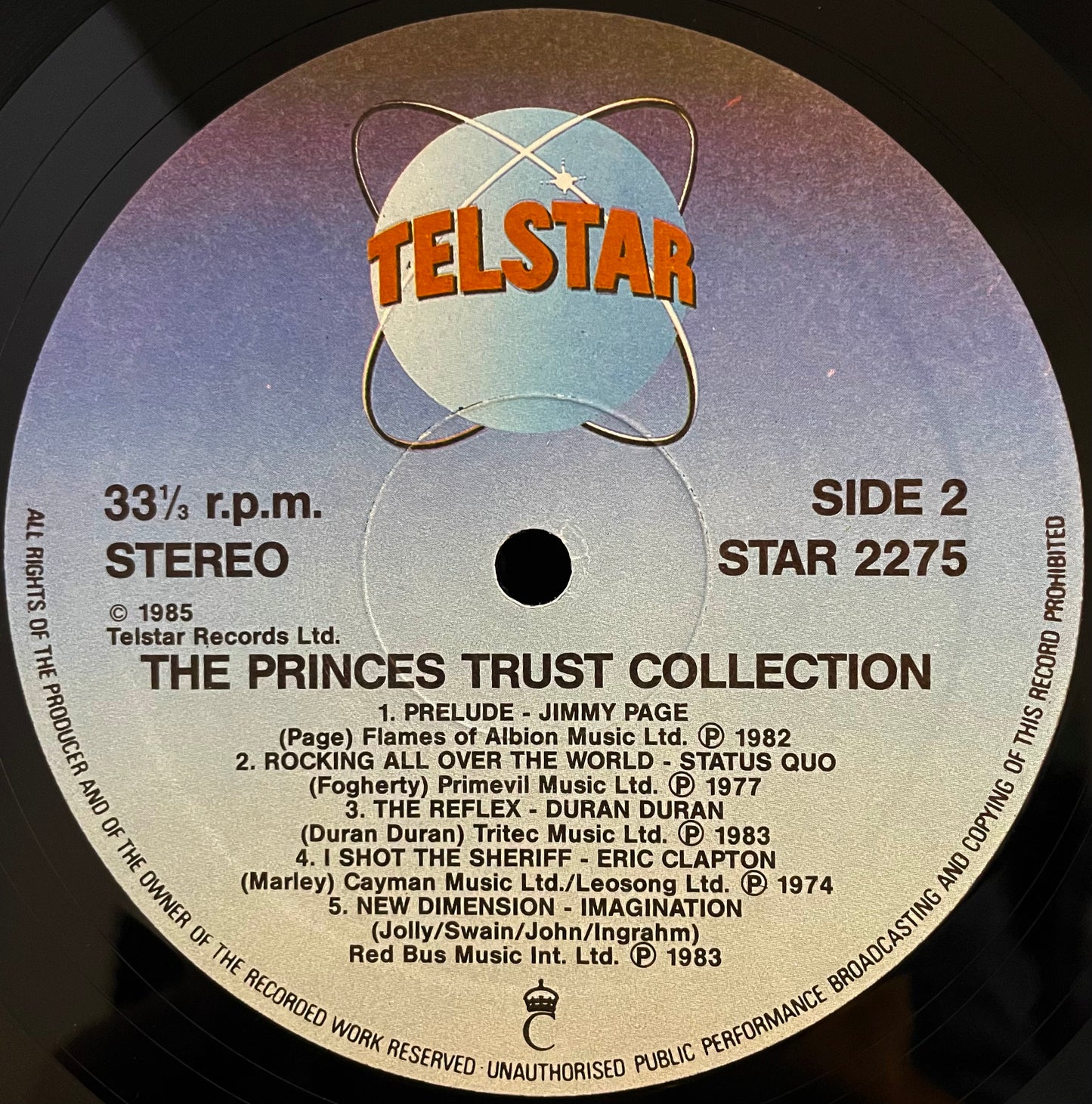 Various – The Prince's Trust Collection – USED Vinyl 2LP