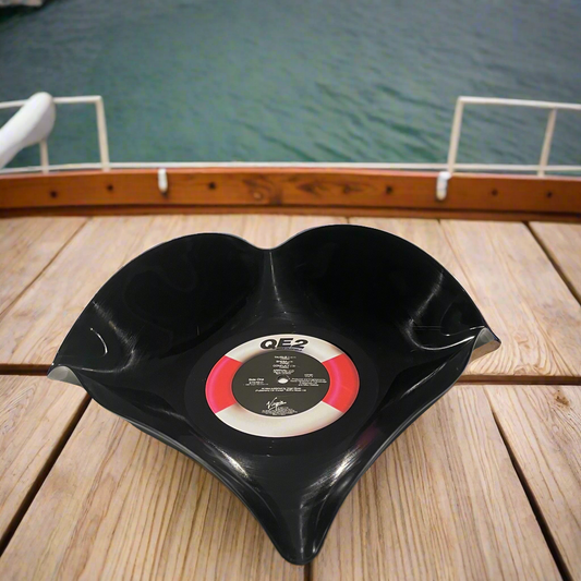 The 'QE2’ 12" Vinyl Record Bowl