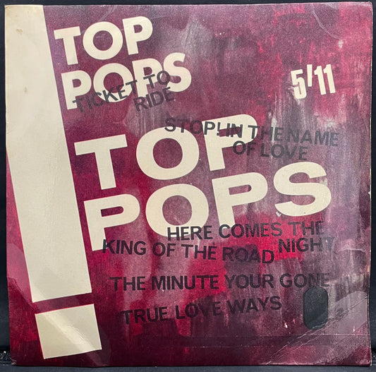 Unknown Artist – Top Pops - Volume 5 – USED Vinyl 7" EP