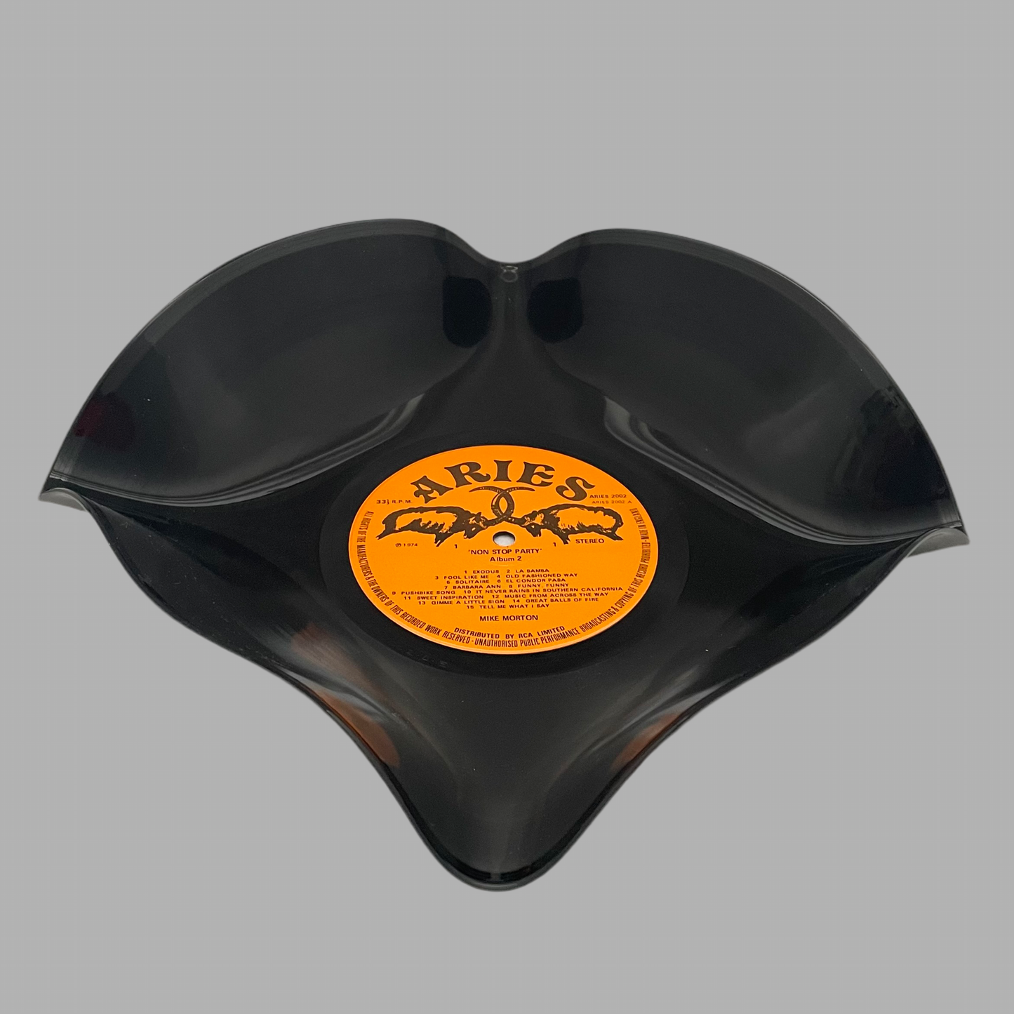 The 'Aries’ 12" Vinyl Record Bowl