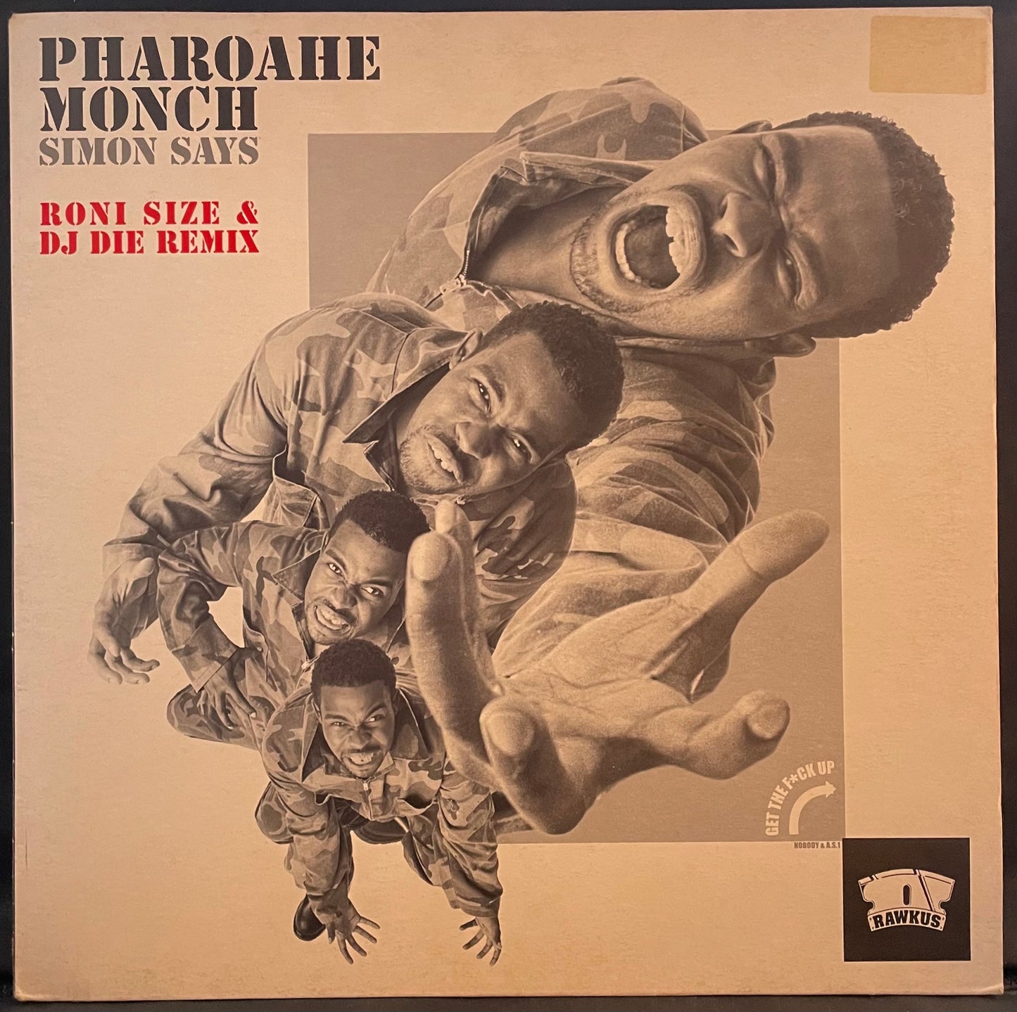 Pharoahe Monch – Simon Says (Roni Size & DJ Die Remix) – USED Vinyl 12" Single