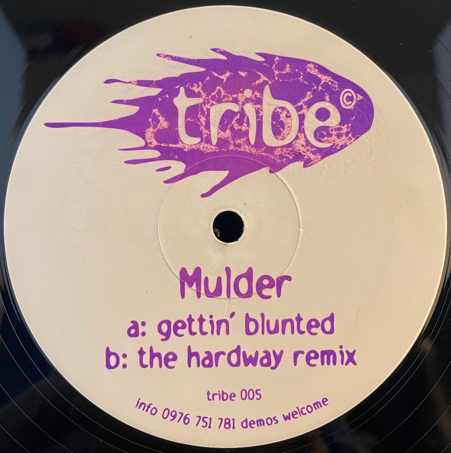 Mulder – Gettin' Blunted / The Hardway (Remix)– USED Vinyl 12" Single