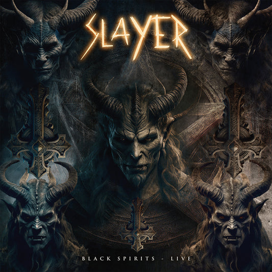 PRESALE - SLAYER - BLACK SPIRITS - LIVE - Vinyl LP RED W/ BLACK SPLATTER