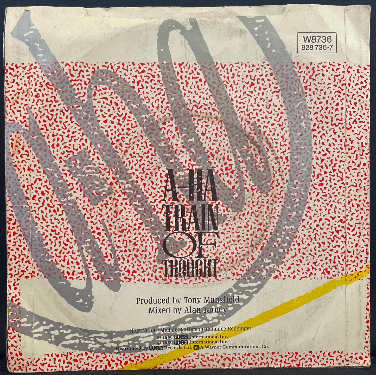 a-ha – Train Of Thought - USED Vinyl 7" Single